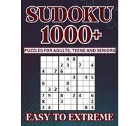 L&e Publishing Sudoku Puzzle Book for Adults, Teens and Seniors (Tascabile)
