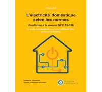 L’électricité domestique selon les normes - Conforme à la norme NFC 15-100: Le guide indispensable pour une installation sûre, conforme et durable.