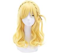 L-email parrucca Love vive sole cosplay parrucche pazzucol (Colore : Yellow)