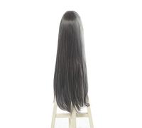 L-email wig Sakurajima Mai Cosplay Wigs Bunny Girl Cosplay Long Grey Straight Wig Halloween Heat Resistant Synthetic Hair 80cm Grey