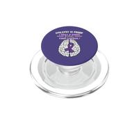 L"epilessia è la prova che ho consapevolezza dell"epilessia epilettica cerebrale PopSockets PopGrip per MagSafe