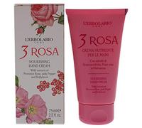 L'Erbolario 3 Rosa Crema Nutriente per le Mani 75ml