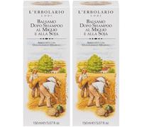 L`Erbolario Balsamo Capelli Miglio e Soja 2x150 ml Balsamo