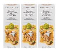 L`Erbolario Balsamo Capelli Miglio e Soja 3x150 ml Balsamo