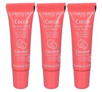 L`Erbolario Balsamo Labbra da Sogno Cocco 3x10 ml