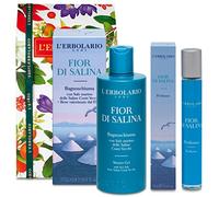 L' Erbolario Confezione Regalo FIOR DI SALINA DUO - Bagnoschiuma da 250 ml + Profumo da 15 ml