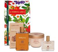 L' Erbolario - Confezione Regalo MEHAREES Corpo - in Scatola Originale - Bagnoschiuma 250 ml, Profumo 50 ml, Crema Corpo 300 ml