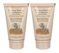 L´Erbolario Crema Profumata per il Corpo Vaniglia e Zenzero 2x150 ml C