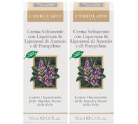 L`Erbolario Crema schiarente Viso e Corpo alla Liquirizia 2x50 ml Crem