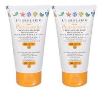 L`Erbolario Crema Solare Bimbi SPF 50+ Piccolosole 2x75 ml