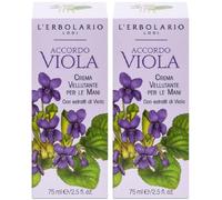L´Erbolario Crema Vellutante per le Mani Accordo Viola 2x1 St
