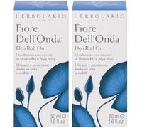 L`Erbolario Deodorante Roll On Fiore Dell'Onda 2x50 ml Roller