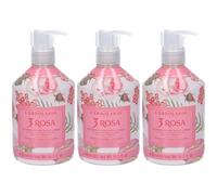 L`Erbolario Detergente Mani e Corpo 3 Rosa 3x490 ml