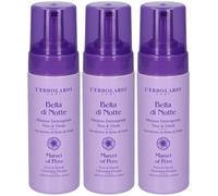 L´Erbolario Mousse Detergente Viso & Mani Bella di Notte 3x150 ml