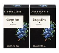 L`Erbolario Profumo Ginepro Nero 2x50 ml Soluzione