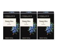 L`Erbolario Profumo Ginepro Nero 3x50 ml Soluzione