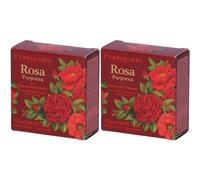 L`Erbolario Sapone Profumato Rosa Purpurea 2x100 g