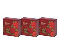 L`Erbolario Sapone Profumato Rosa Purpurea 3x100 g