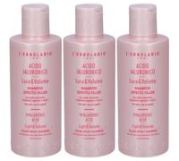 L`Erbolario Shampoo Effetto Filler Acido Ialuronico Luce&Volume 3x200