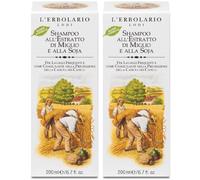 L`Erbolario Shampoo Miglio e Soja 2x200 ml Shampoo