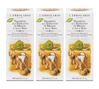 L`Erbolario Shampoo Miglio e Soja 3x200 ml Shampoo