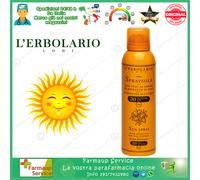 Spray Solare Corpo Protezione Alta SPF30 Olio Argan NO GAS 150ml L'Erbolario