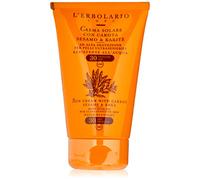 L 'erbolario Sun Cream contenente carota/sesamo olio e burro di karitè con SPF 30