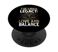 L"eredità della Bilancia Amore ed equilibrio Bilancia PopSockets PopGrip Adesivo