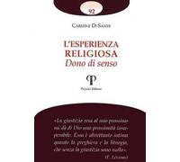 L' esperienza religiosa. Dono di senso