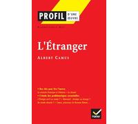 Pierre-Louis Rey Albert Camus Profil - Camus (Albert) : L'Etranger (Tascabile)