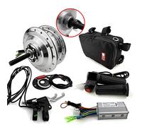 L-faster 24V36V 250W City Bike Kit di conversione elettrica con mozzo motore brushless per ruota posteriore a ruota libera singola (36V 250W)
