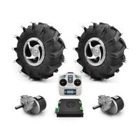 L-faster 2WD 10 Pollici Ruota 24V 500W 700W Pneumatico Agricolo Spazzola Kit Motore per Moto da Giardino (ESC Big Kit (ESC Big Kit A, 24V350W Max Speed 6kph)