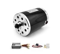 L-faster Spazzola per bicicletta 36V48V 1000W Motore DC di ricambio ATV Motore ad alta velocità per scooter pieghevole a catena Dirt Ride Bike (36V 1000W)