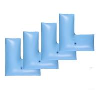 L forma le borse d'angolo gonfiabili 4pcs del tubo dell'acqua per il materiale del PVC della copertura dello stagno impedisce lo spostamento della copertura all'aperto