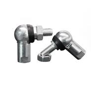 L Forma Sfera Giunto Asta Fine Cuscinetto 1 pz DIN71802 CS8 CS10 CS13 CS16 M5 M6 M8 M10 Giunto sferico angolare Cuscinetto terminale con guarnizioni in gomma(CS10 M6x1.0,Right Thread)