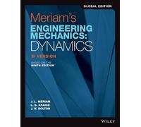 L. G. Kraige J. N. Bolton James L. Meri Meriam's Engineering Mechani (Tascabile)