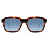 L.g.r Raffaello Occhiali Da Sole Uomo Avana Geometrico Blu 53mm
