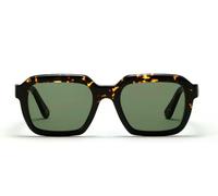L.g.r Raffaello Occhiali Da Sole Uomo Avana Geometrico Verde 53mm