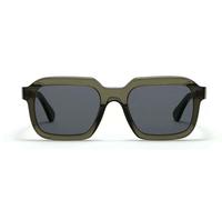 L.g.r Raffaello Occhiali Da Sole Uomo Verde Geometrico Grigio 53mm