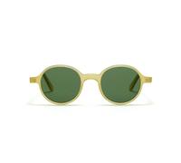 L.g.r Reunion Occhiali Da Sole Uomo Giallo Rotondo Verde 48mm