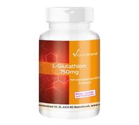 L-glutatione 750 mg - 30 compresse vegane - alto dosaggio - forma biologicame...