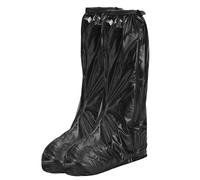 L Impermeabile Pioggia Stivale Copriscarpe 1 Coppia PVC Riutilizzabile Nero