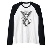 L Incanto di Crocell Demon Illustrazione Maglia con Maniche Raglan