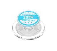 L’inizio della scuola -2026 First Class, blu Logo PopSockets PopGrip per MagSafe