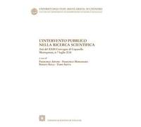 L' intervento pubblico nella ricerca scientifica