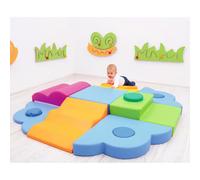 L’Isola Dei Colori - Set di Gioco Educativo Modulabile per Bambini