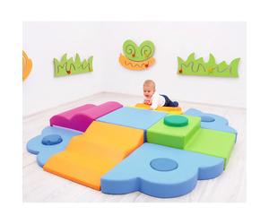L’Isola Dei Colori - Set di Gioco Educativo Modulabile per Bambini