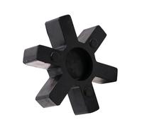 L Jaw Coupling Insert - Rubber Universal L99/L100 Solid | Mechanical Transmission L Jaw Coupling Pad For Conveying Systems, Pumps, Industrial Machinery, Construction Equipment And Mechanical Engineeri