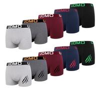 L&K Boxer da Uomo in Cotone, Confezione da 10, Taglia M-5XL, Neri, Multicolore, Modelli Fantastici, vestibilità Ampia, Senza fastidiose Etichette 1116 D 5XL