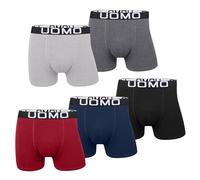 L&K Boxer da Uomo in Cotone, Confezione da 5, Taglia M-5XL, Neri, Multicolore, Modelli Fantastici, vestibilità Ampia, Senza fastidiose Etichette 1116 F 5XL
